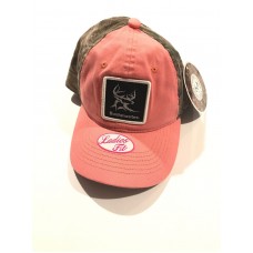 New Mujer’s  Realtree Bushmaster Pink with Camo adjustable Cap/Hat Ladies Fit  eb-83185358